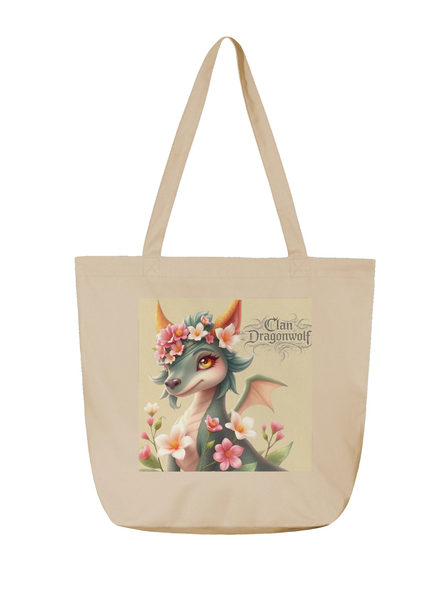 Dragonflower Eco Tote Bag product image (2)