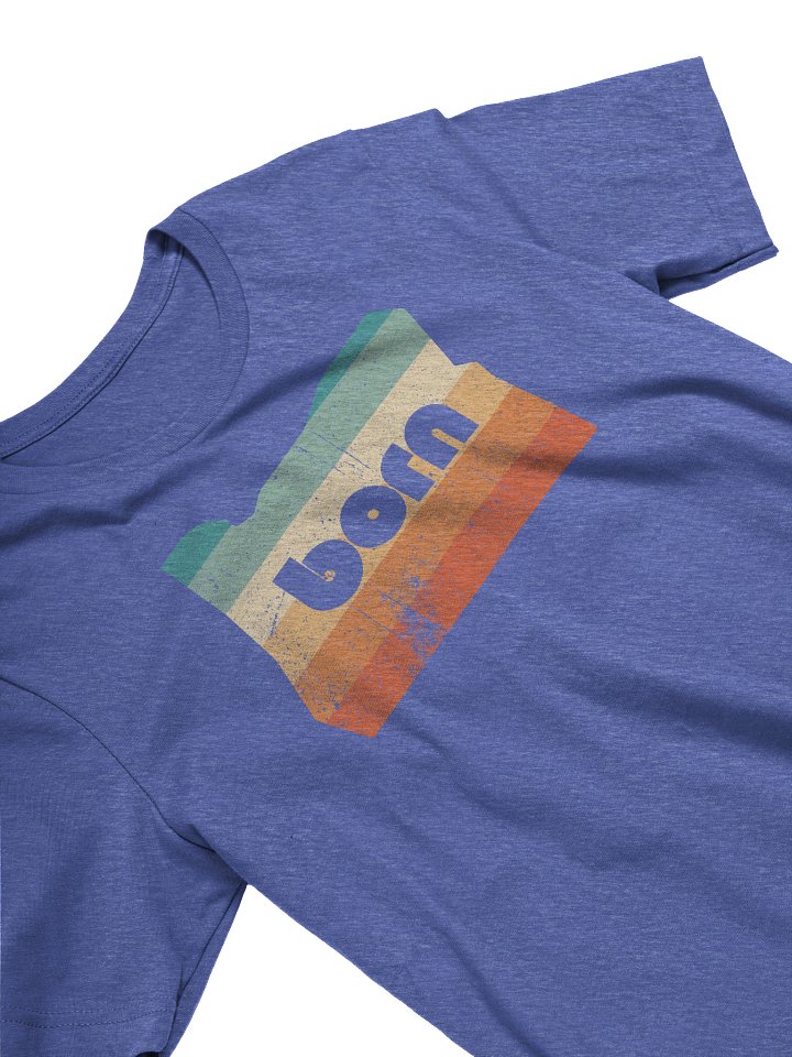 Vintage Colors Oregon Born T-Shirt product image (2)