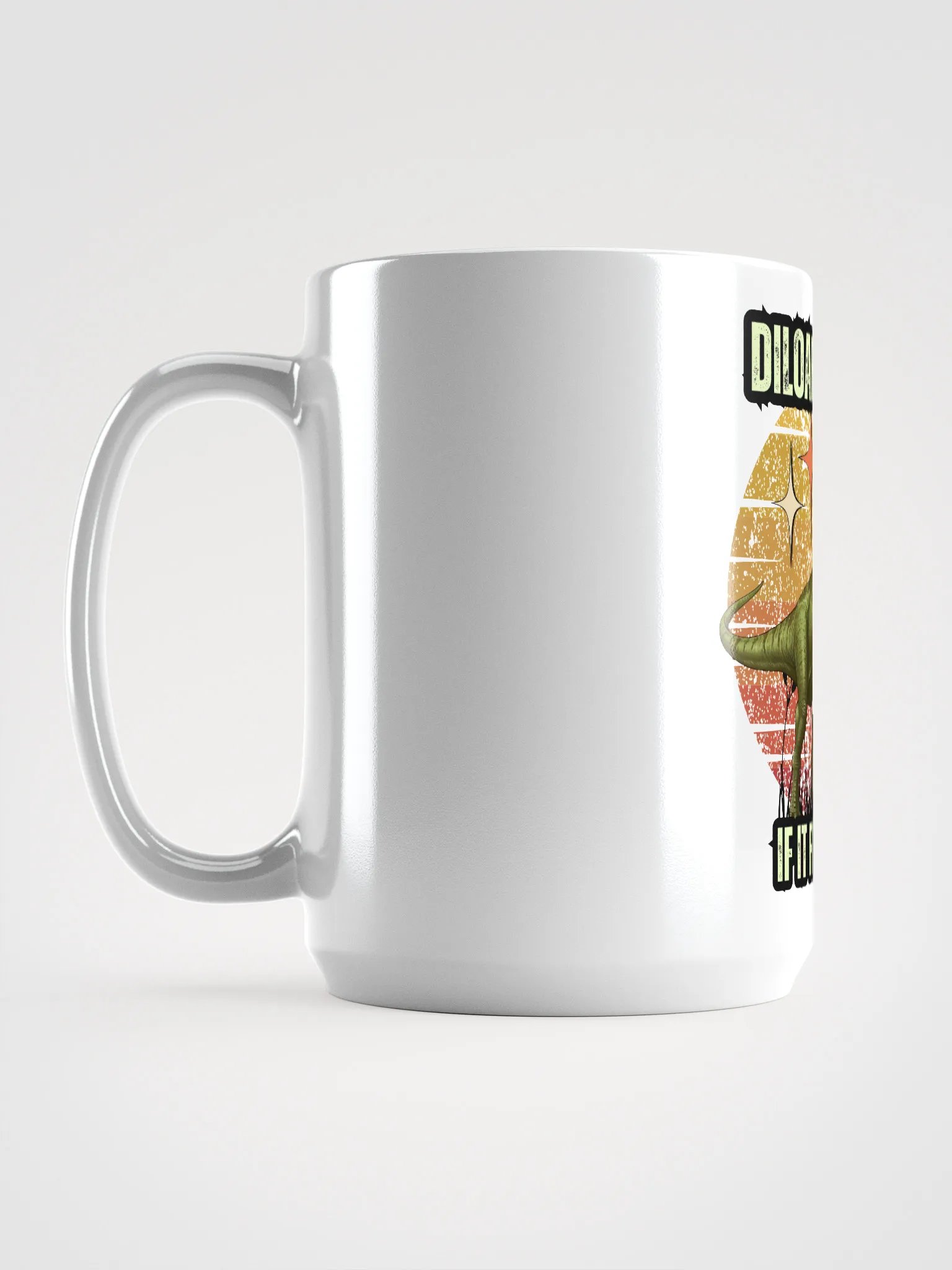 Diloafosaurus - Dilophosaurus and Bread Funny Mug product image (6)