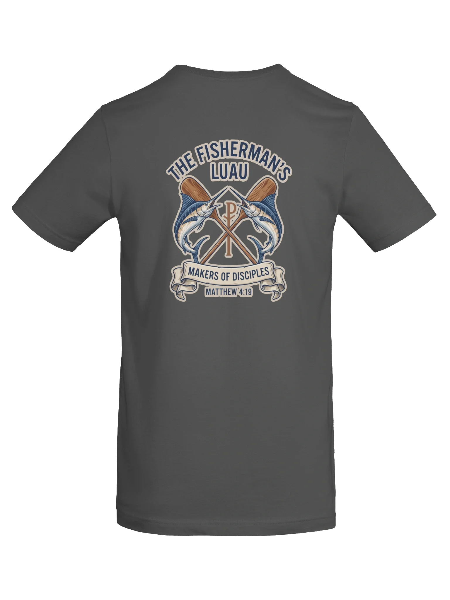 His House Ola Pono Unisex "The Fisherman's Luau" T-Shirt by His House