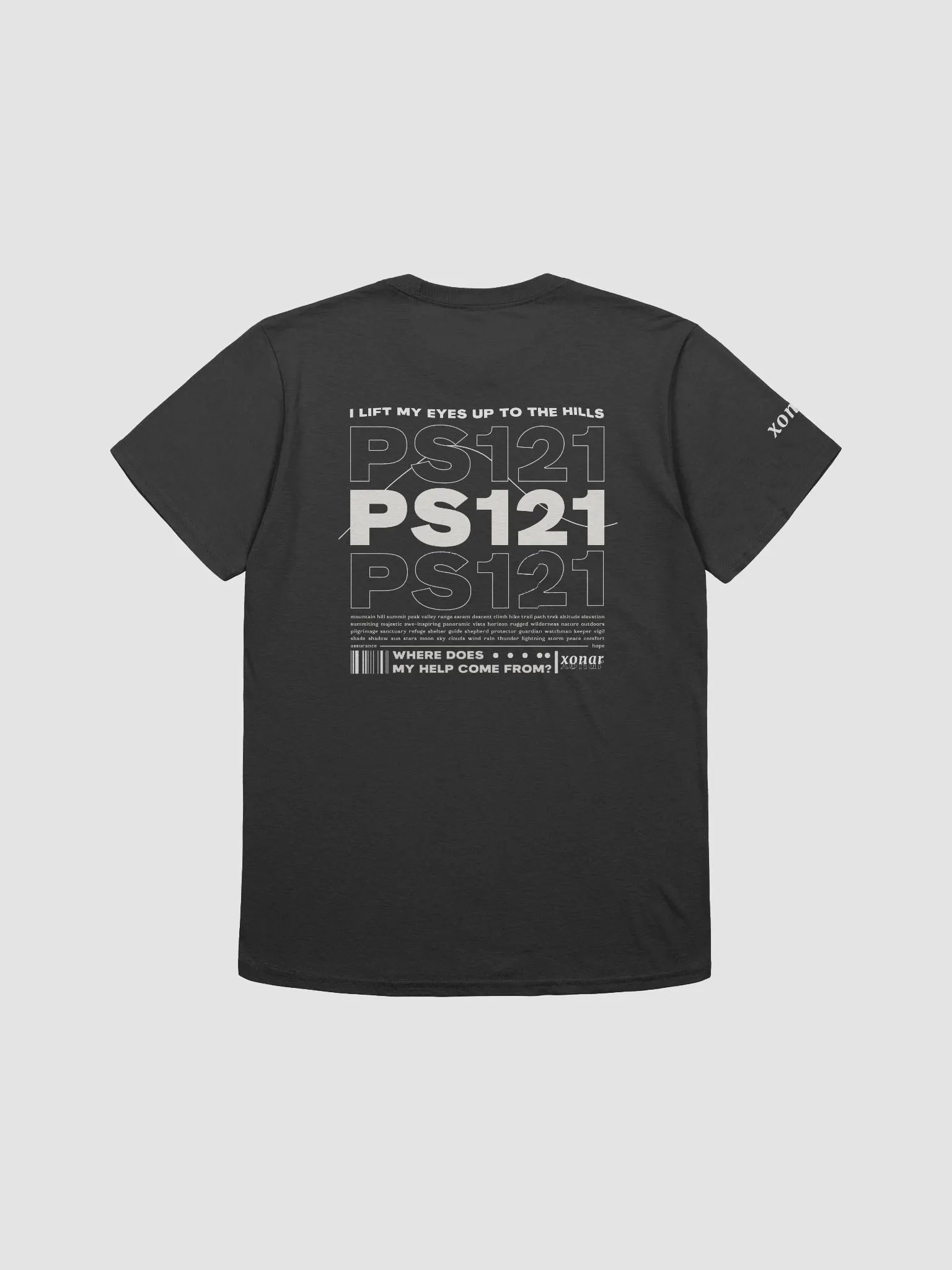 PS121 Shirt Black (back) product image (2)