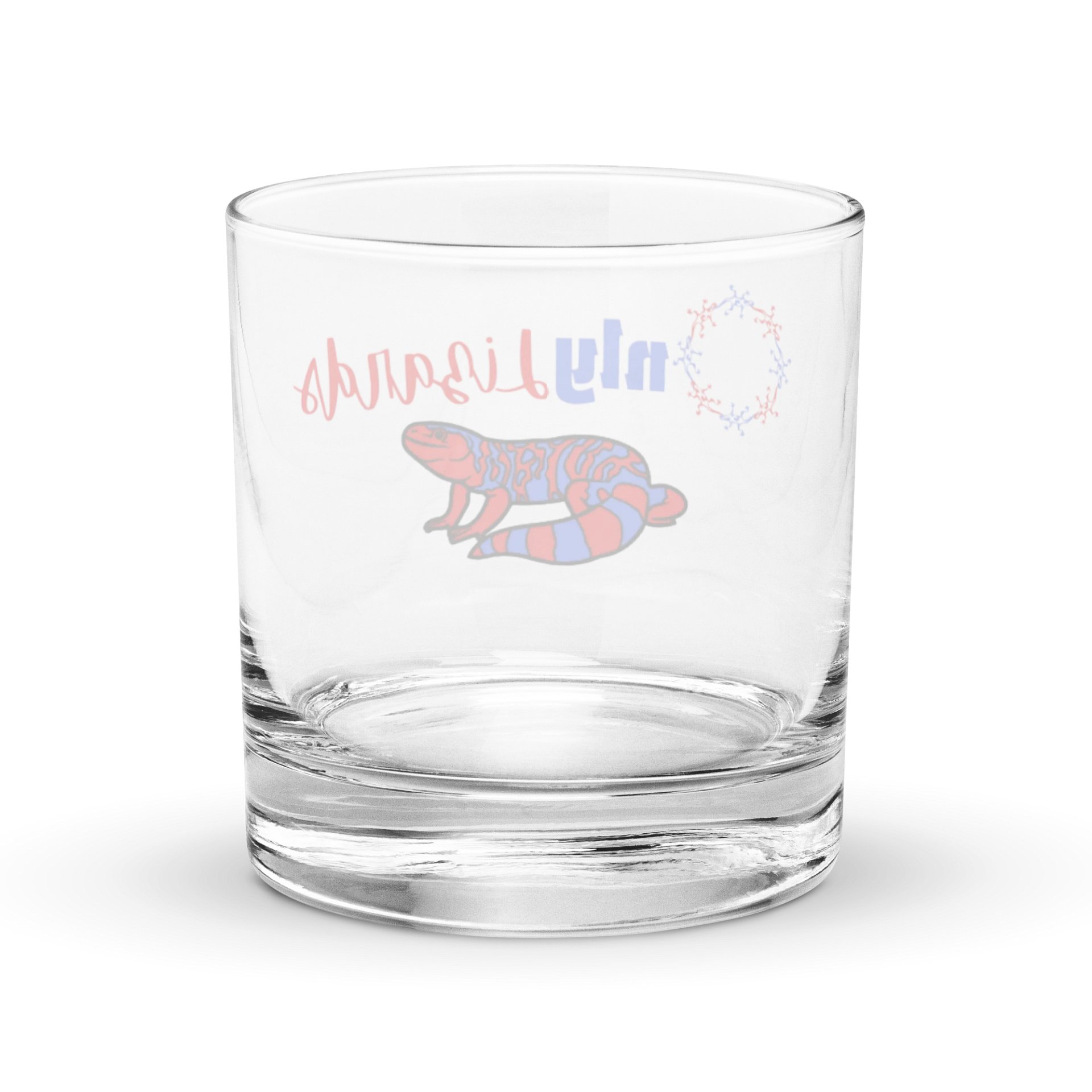 Only Lizards Rocks Glass product image (4)