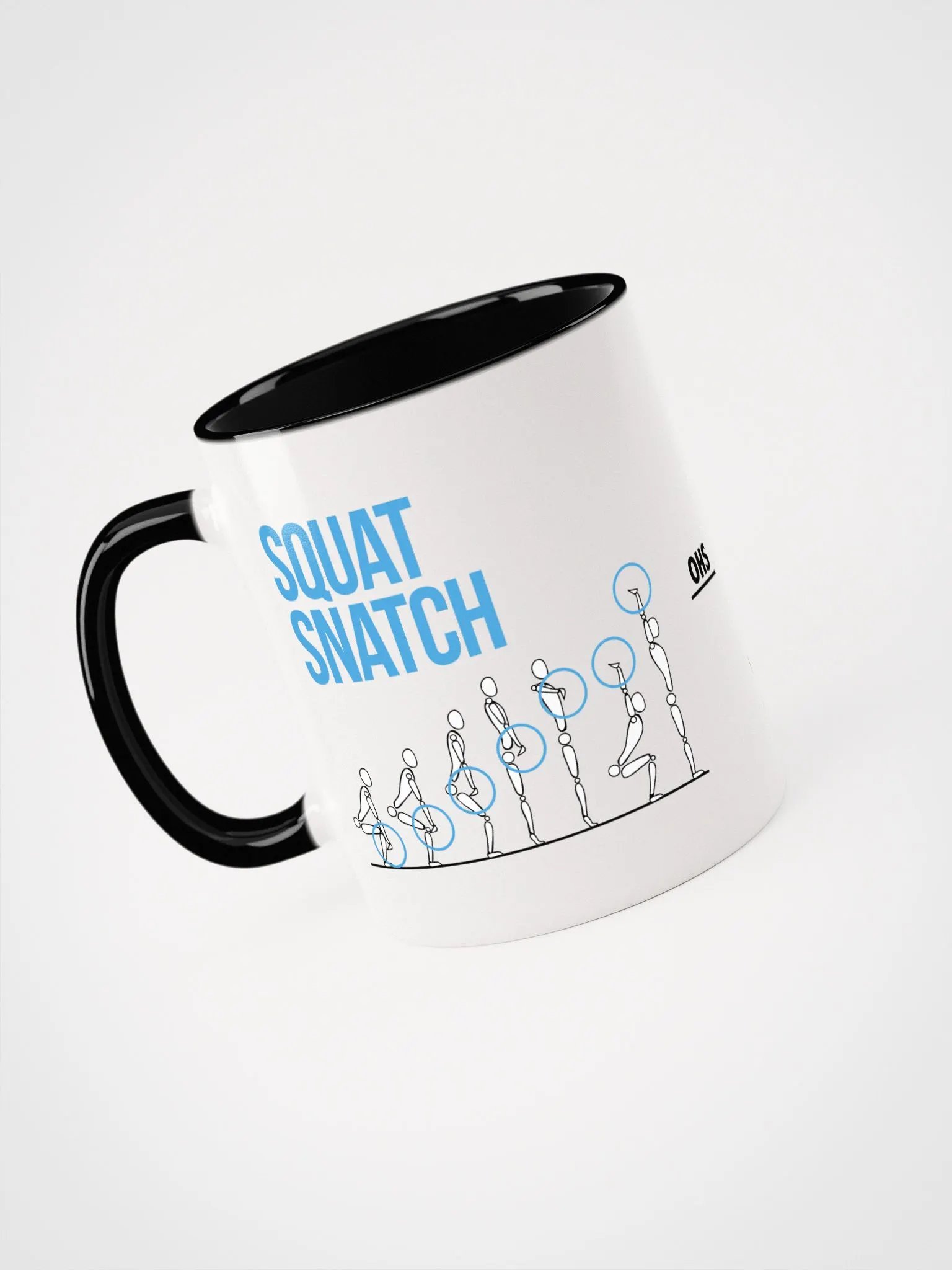Squat and Power Snatch Illustrated Mug product image (2)