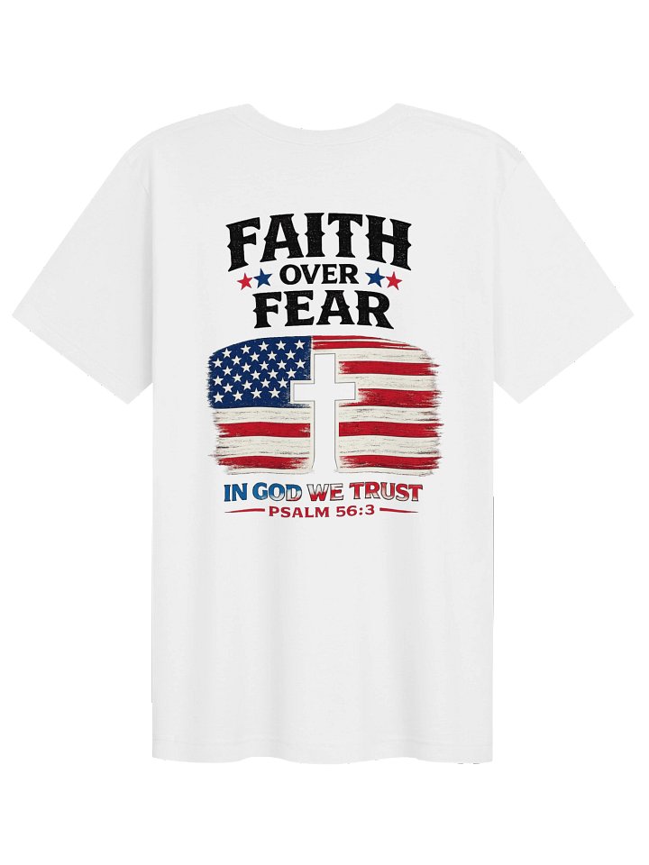 Faith Over Fear! (White) product image (2)