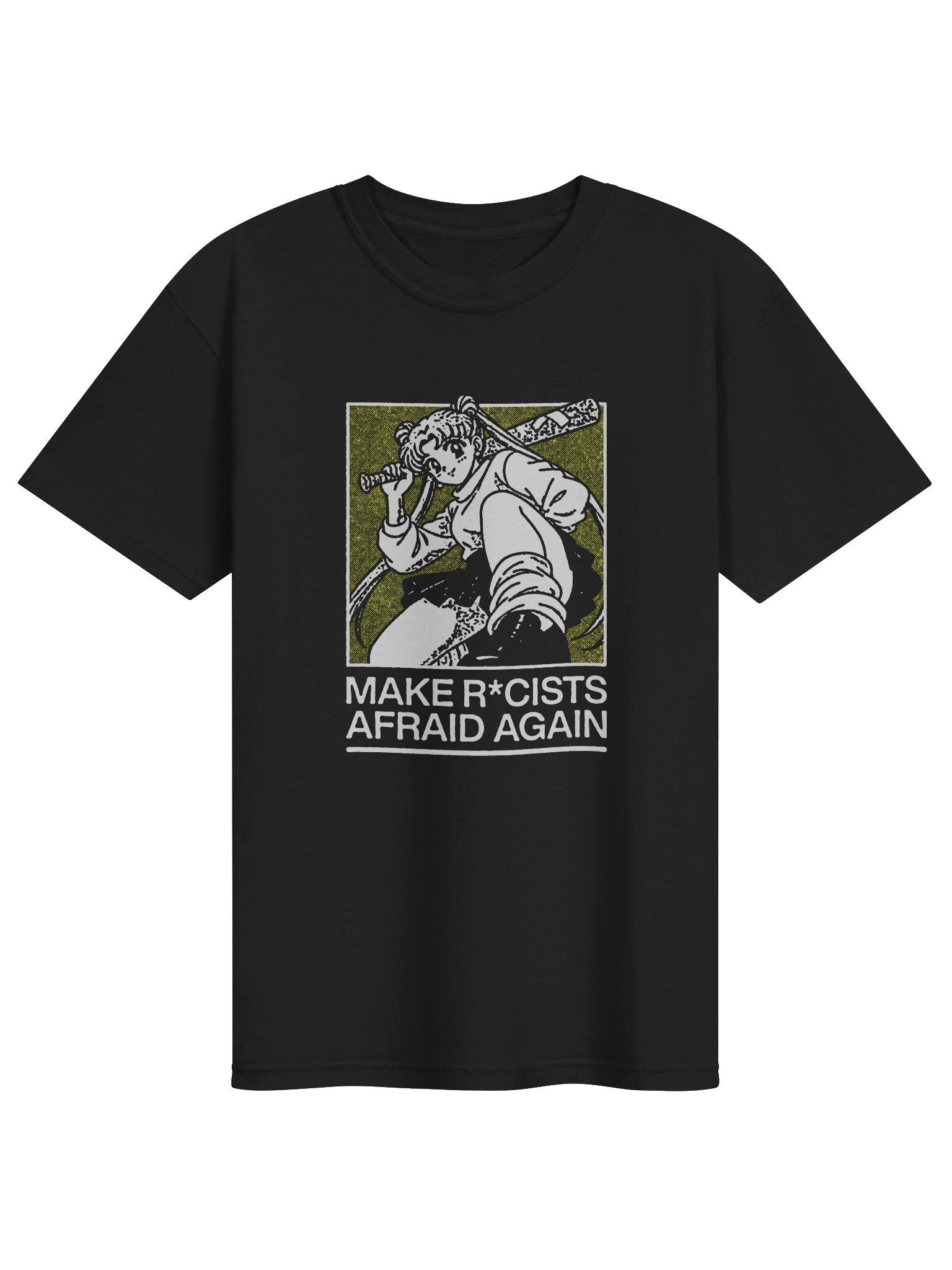 AFRAID AGAIN ! T-shirt. black vers. product image (1)