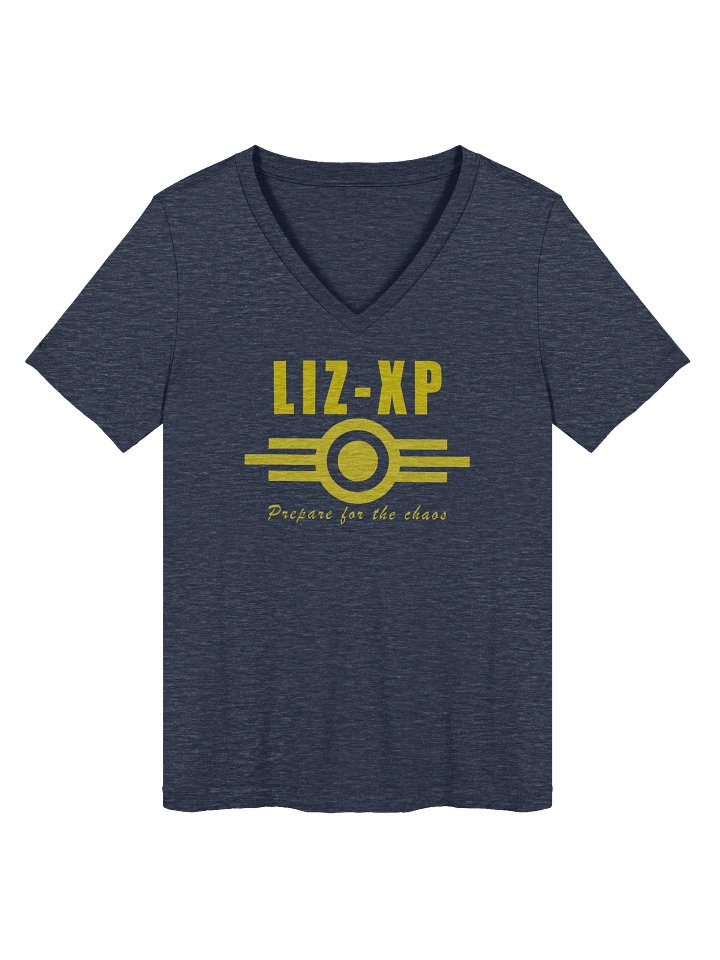 LizXP Fallout Chaos Women's V-neck Shirt product image (2)