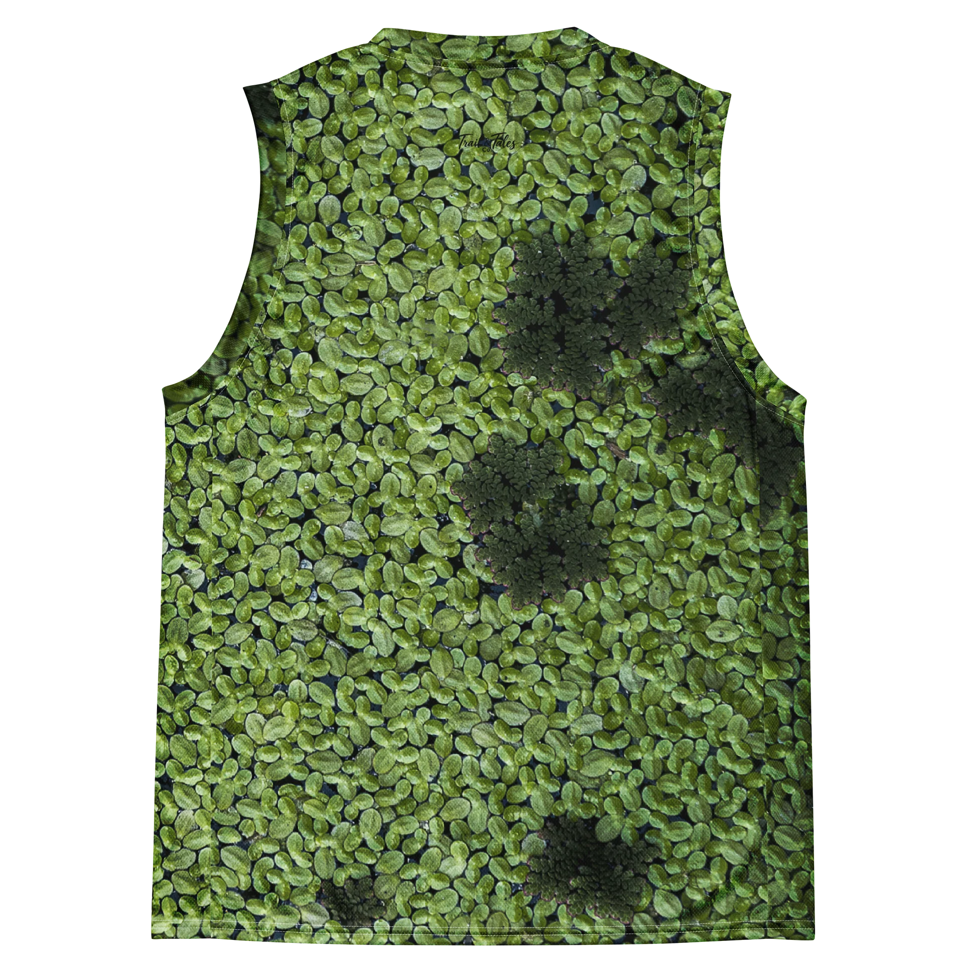 Verdant Life All-Over Print Recycled Unisex Basketball Jersey product image (4)