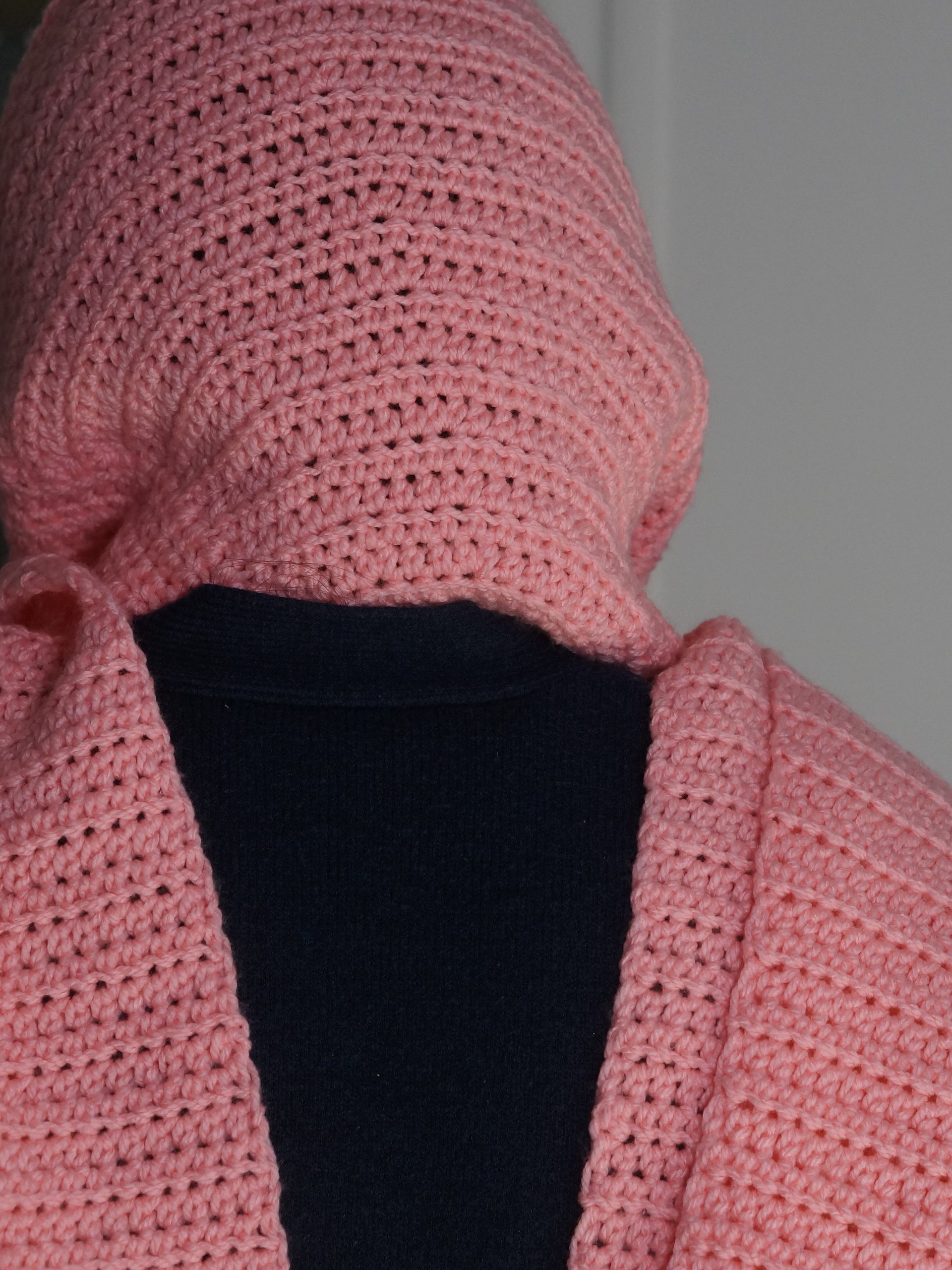 Hooded scarf Crochet pattern product image (4)