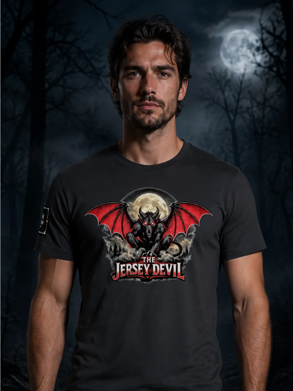 The 13th Child: Jersey Devil Premium Tee — Vintage Black product image (5)
