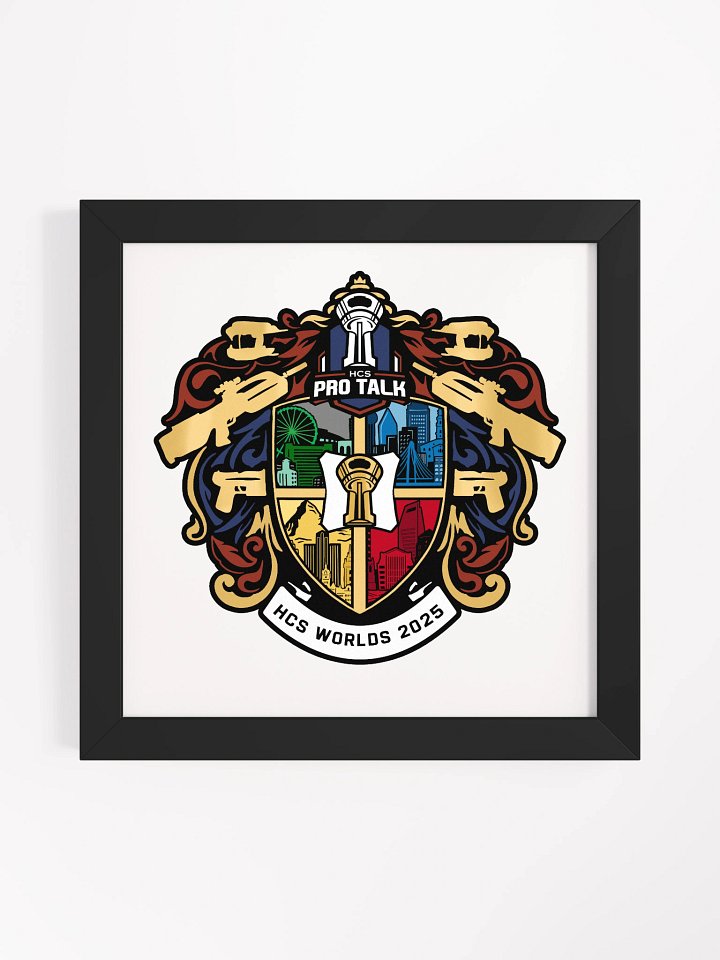 HPT x Worlds Framed Print product image (3)