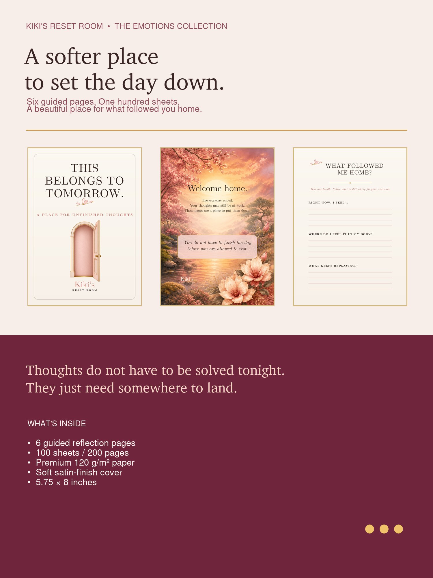 This Belongs to Tomorrow — Guided Reflection Journal product image (5)