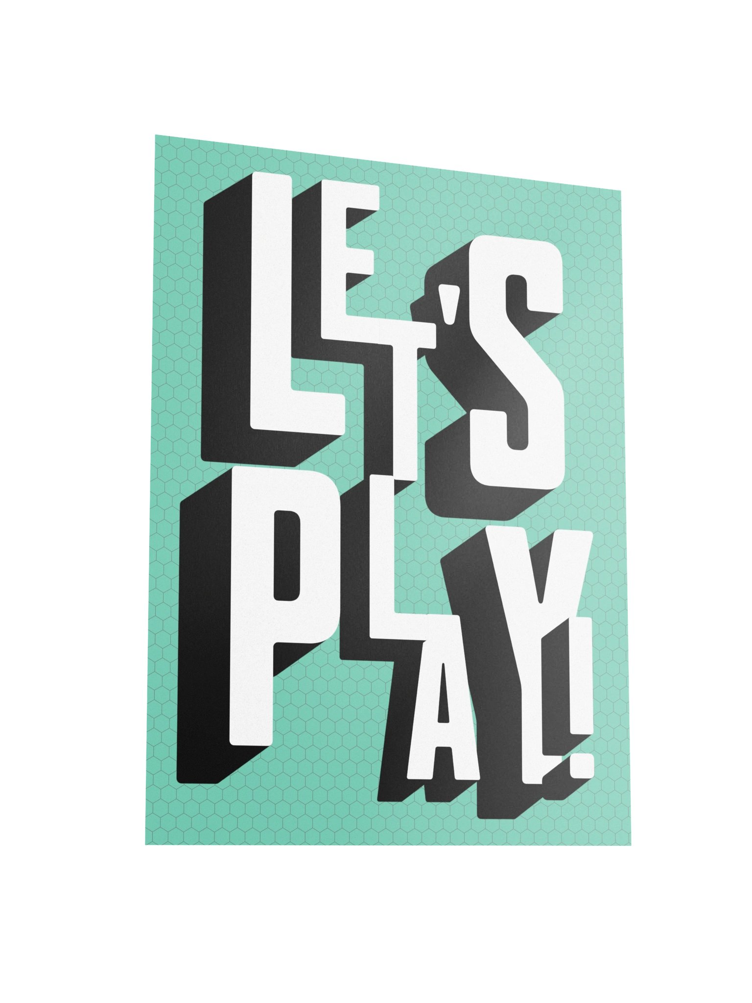 Let's Play Board Game Room Poster - UNFRAMED product image (6)
