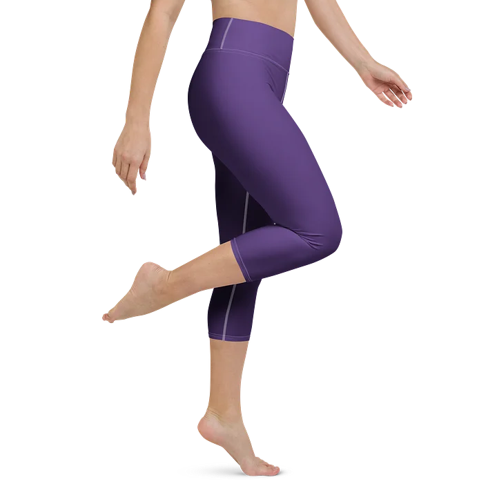 Clinical Capri Leggings (Purple) product image (1)