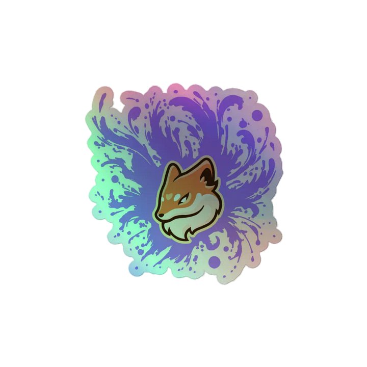 Foxy Logo Holographic Sticker product image (2)