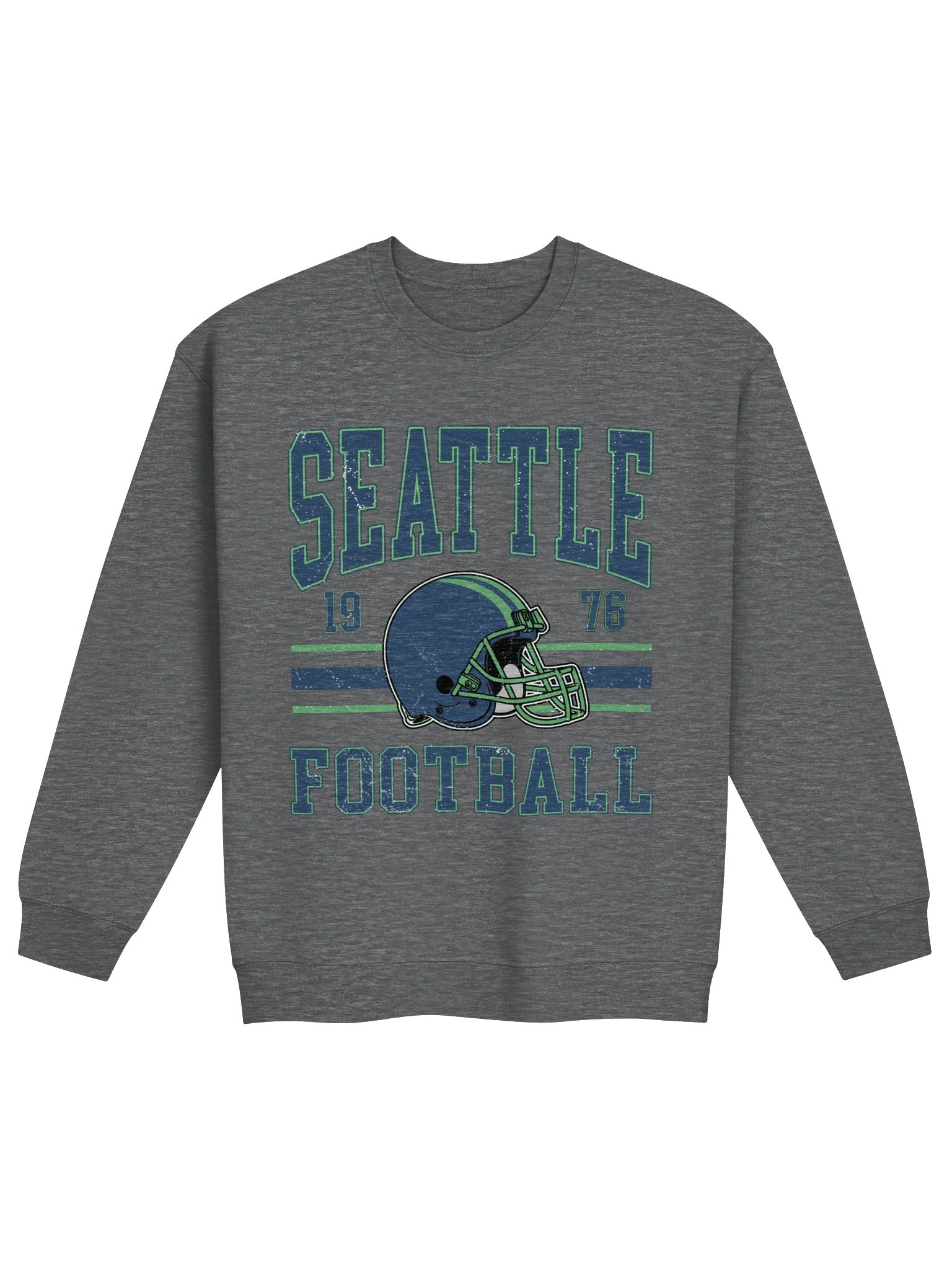 Seattle Football 1975 Gildan Crewneck Sweatshirt product image (4)