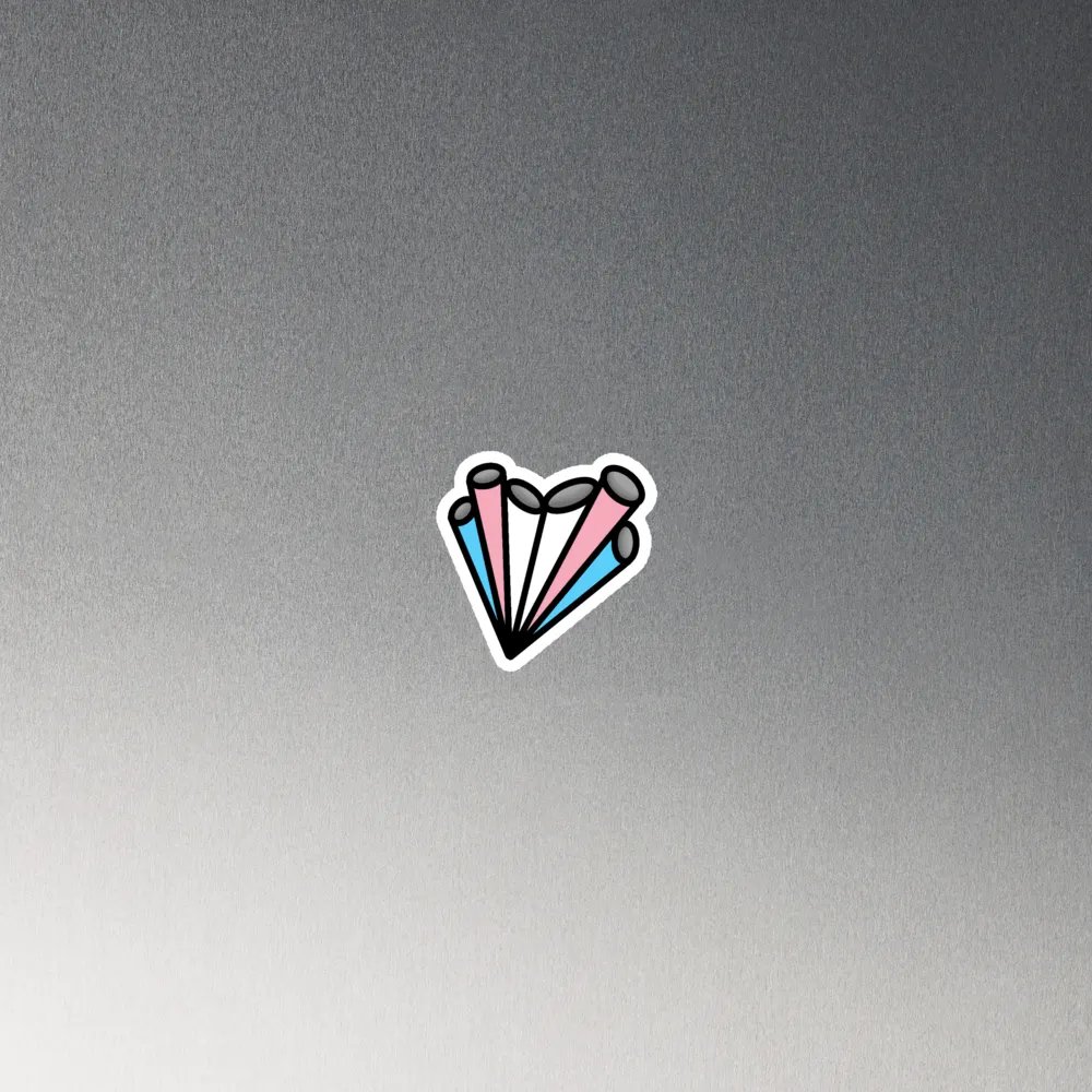 Trans heart magnet product image (4)