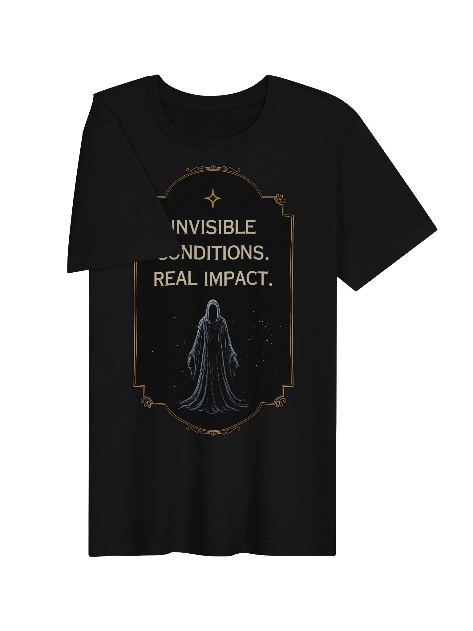 Invisible Conditions Real Impact Shirt | Invisible Illness & Disability Tee product image (3)
