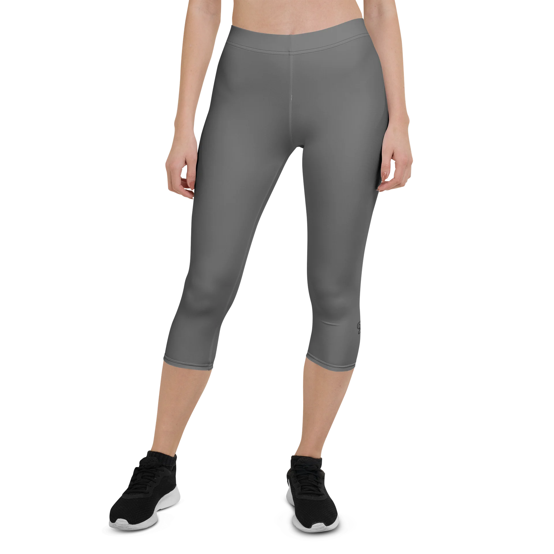 Serenity Pulse – Quiet Bloom Capri Leggings product image (1)