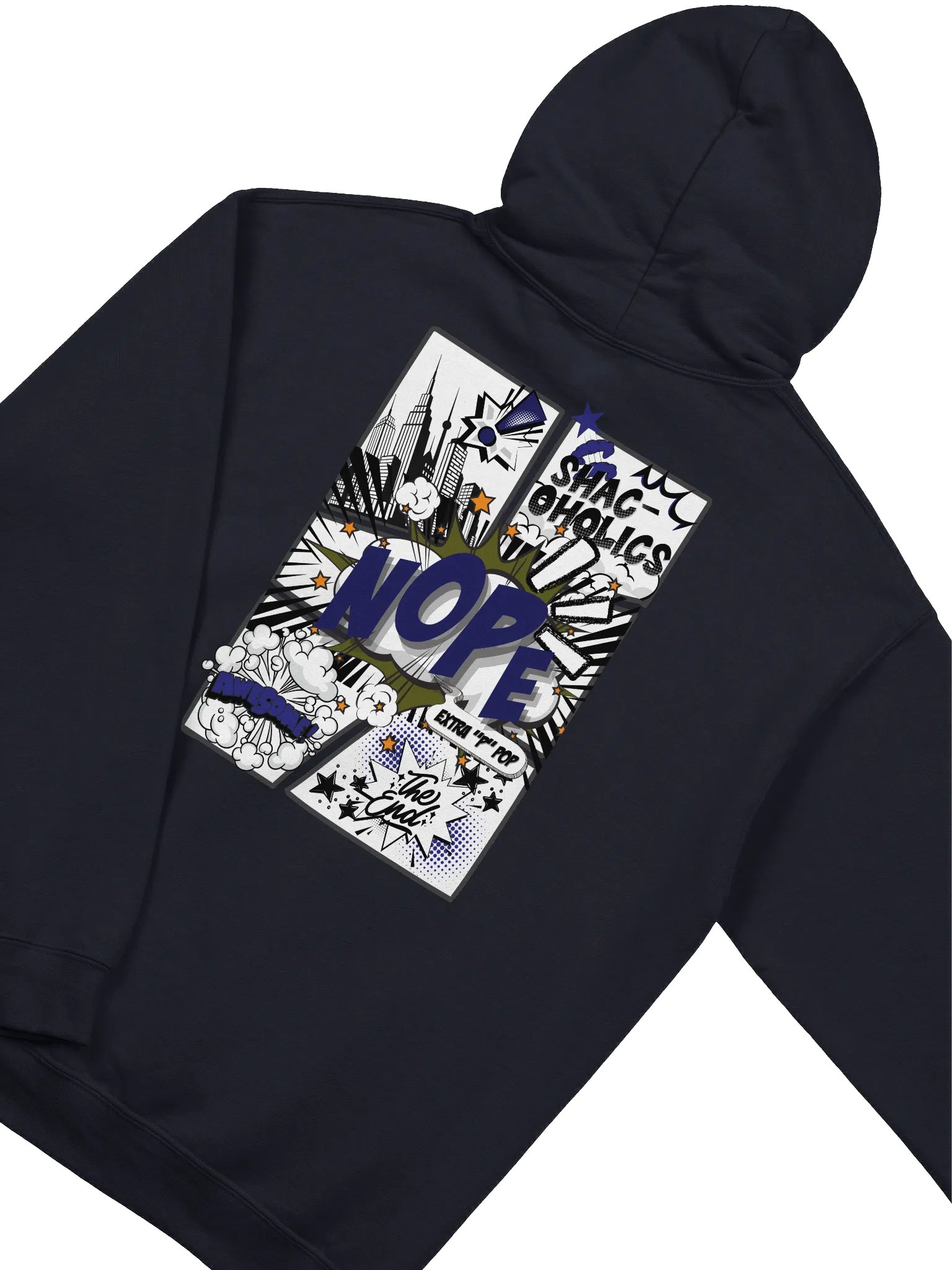 Explosive Dark Blue NoPe Shac-oholics Hoodie product image (4)