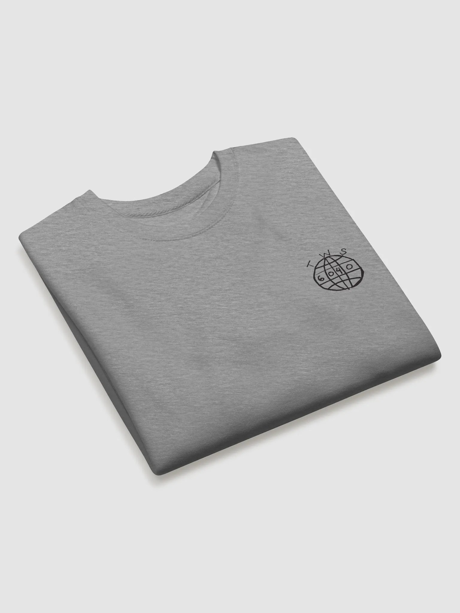 TWS x 6040 Skateboards Crew Sweatshirt #1 (Black Logo) product image (3)