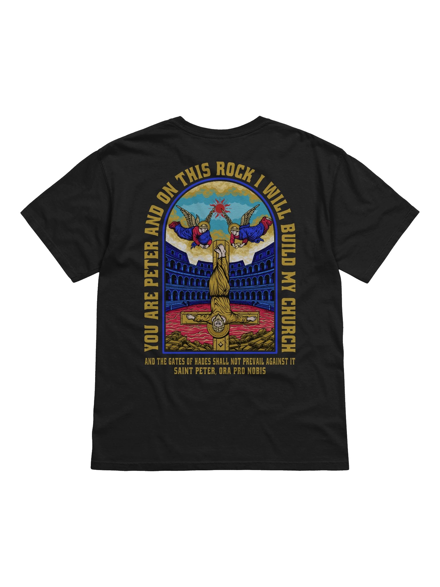 Saint Peter's Cross T-shirt product image (3)