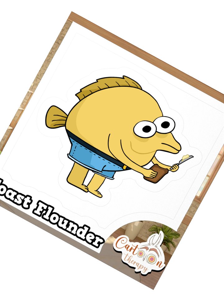 Toast Flounder (Sticker Club) product image (2)