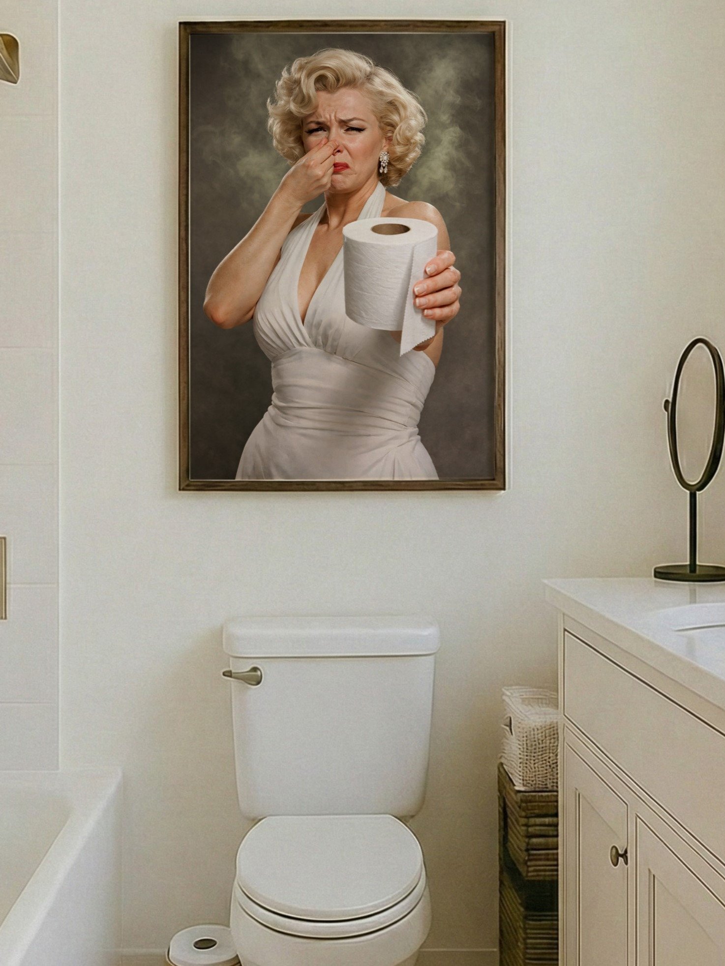 Marilyn Monroe Bathroom Wall Art product image (3)