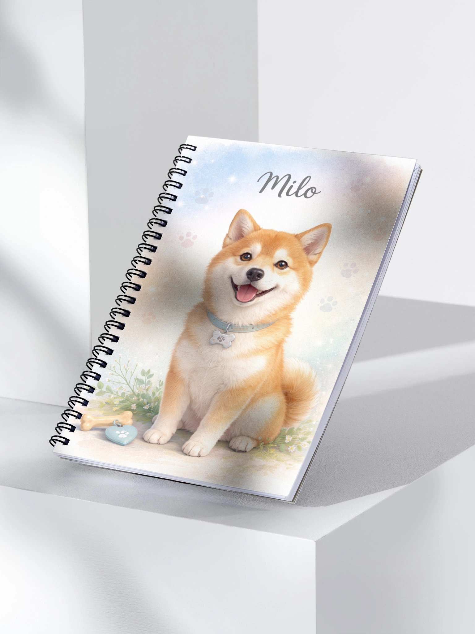 Whimsical Sky Spiral Notebook product image (3)