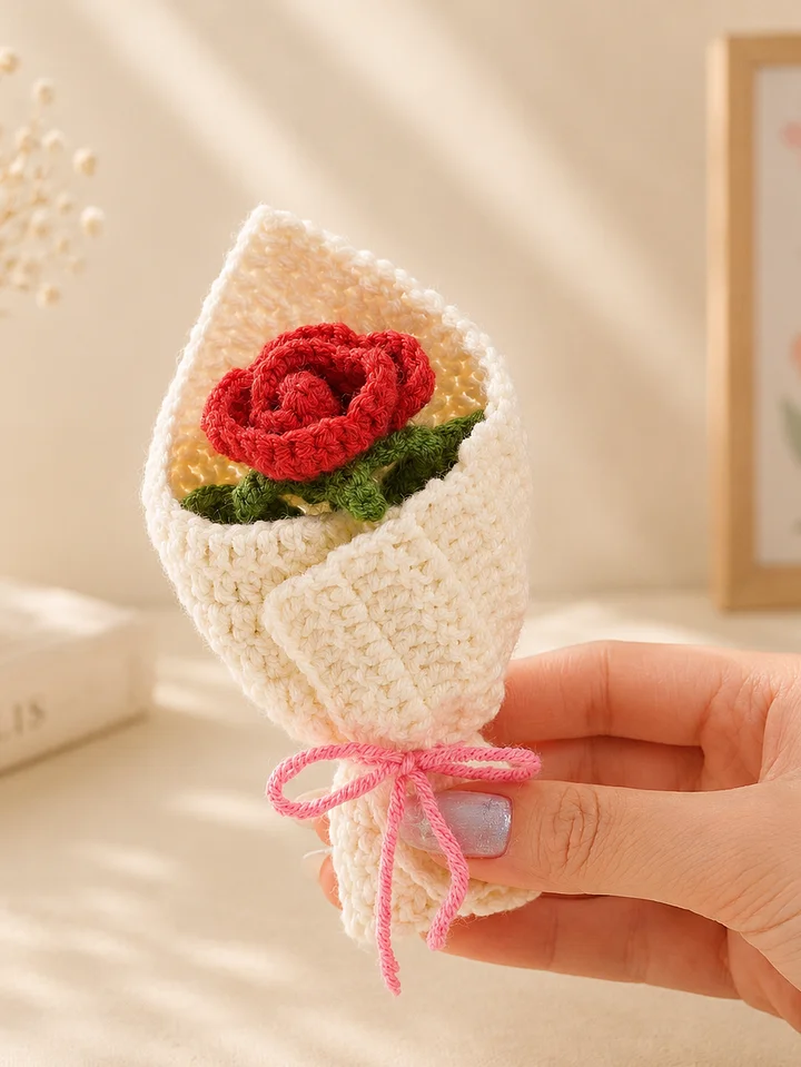 Crochet Rose Bouquet Pattern product image (2)