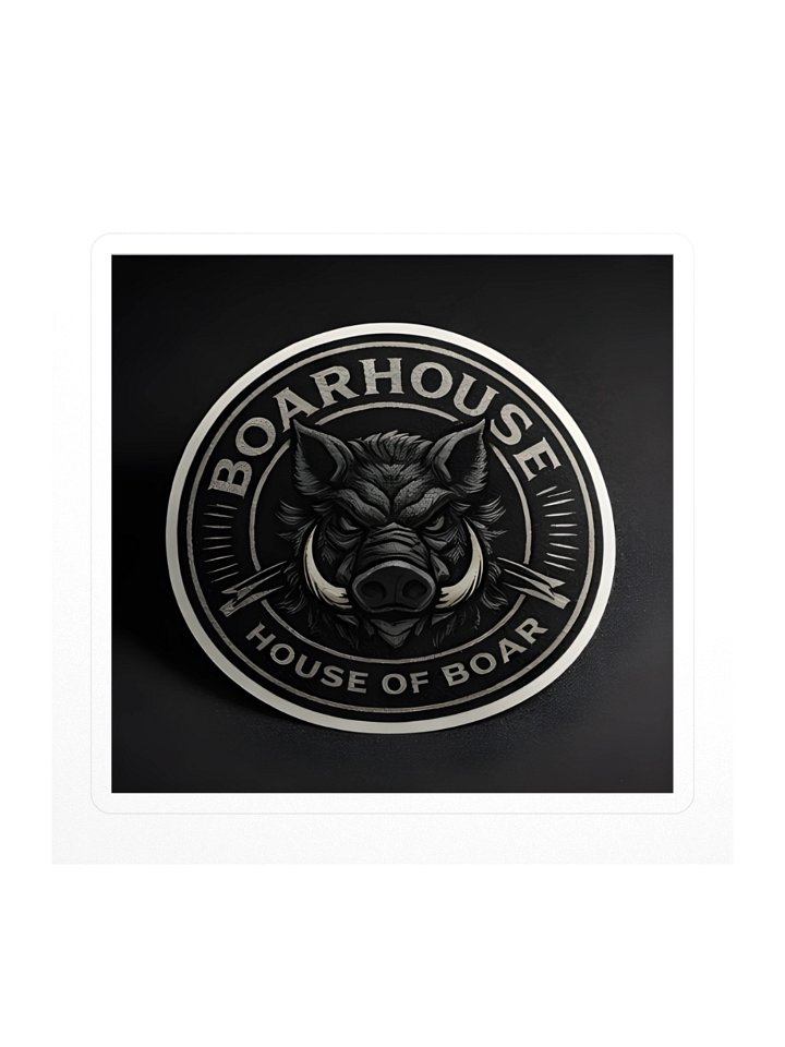BOARHOUSE House of Boar Badge Sticker product image (1)