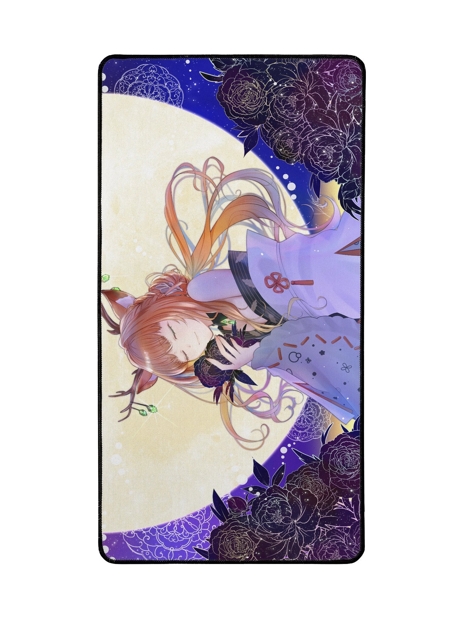 "Midnight Blossoms" Desk Mat (31.5" x 15.5") product image (2)