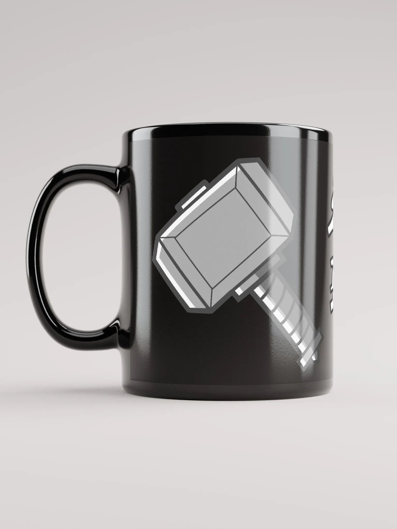 Lightning Strike Hammer Mug product image (6)