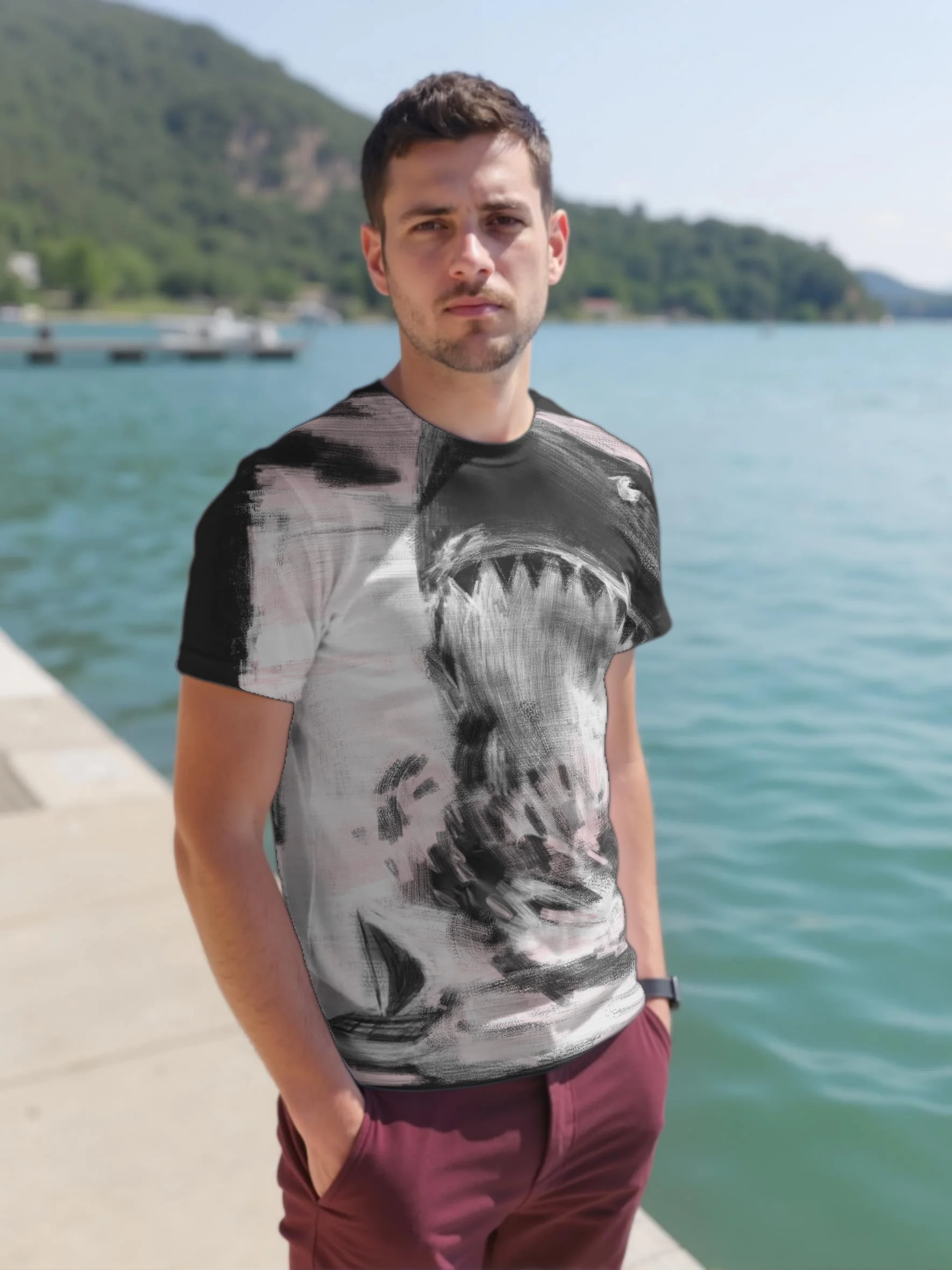 The beach custom sublimination product image (4)