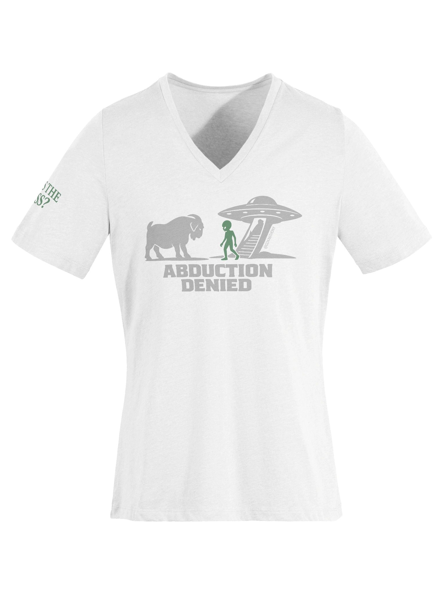 ROUND 42: ABDUCTION DENIED WOMEN'S V-NECK product image (6)