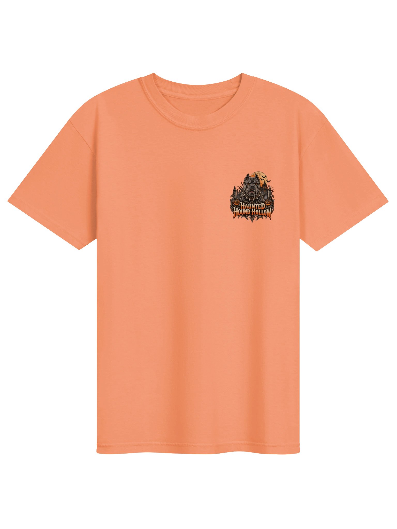 Haunted Hound Hollow Halloween Tee product image (50)