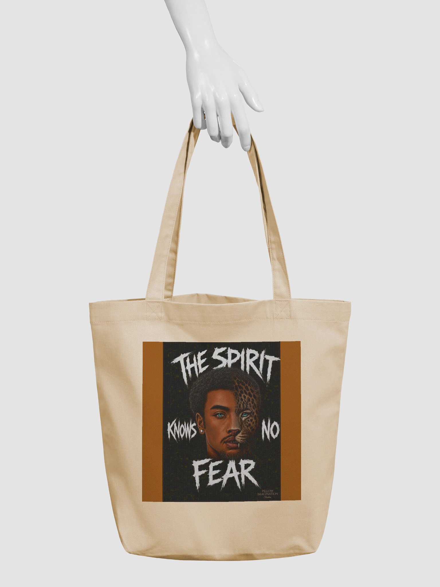 The Spirit Knows No Fear — Organic Cotton Tote product image (3)
