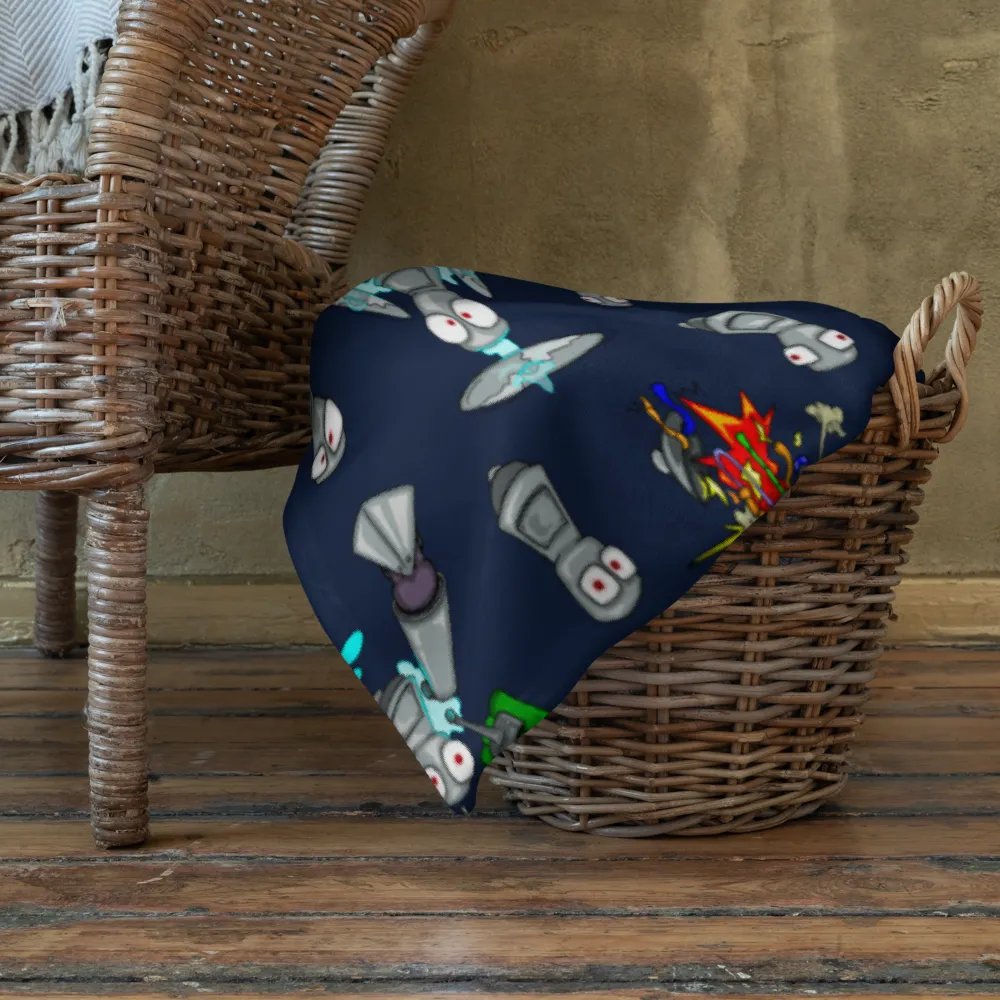 Procrastitrons! Fuzzy Blanket product image (22)