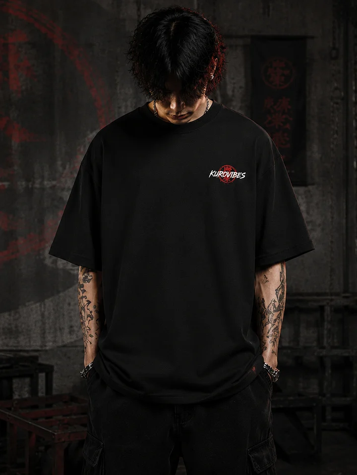 HIGANBANA Death Bloom Oversized T-Shirt | Japanese Streetwear product image (2)