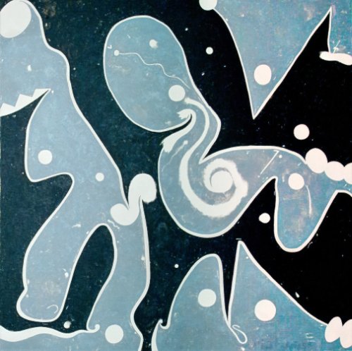 Sandbag 7 (2009) on canvas (32" x 32") product image (1)