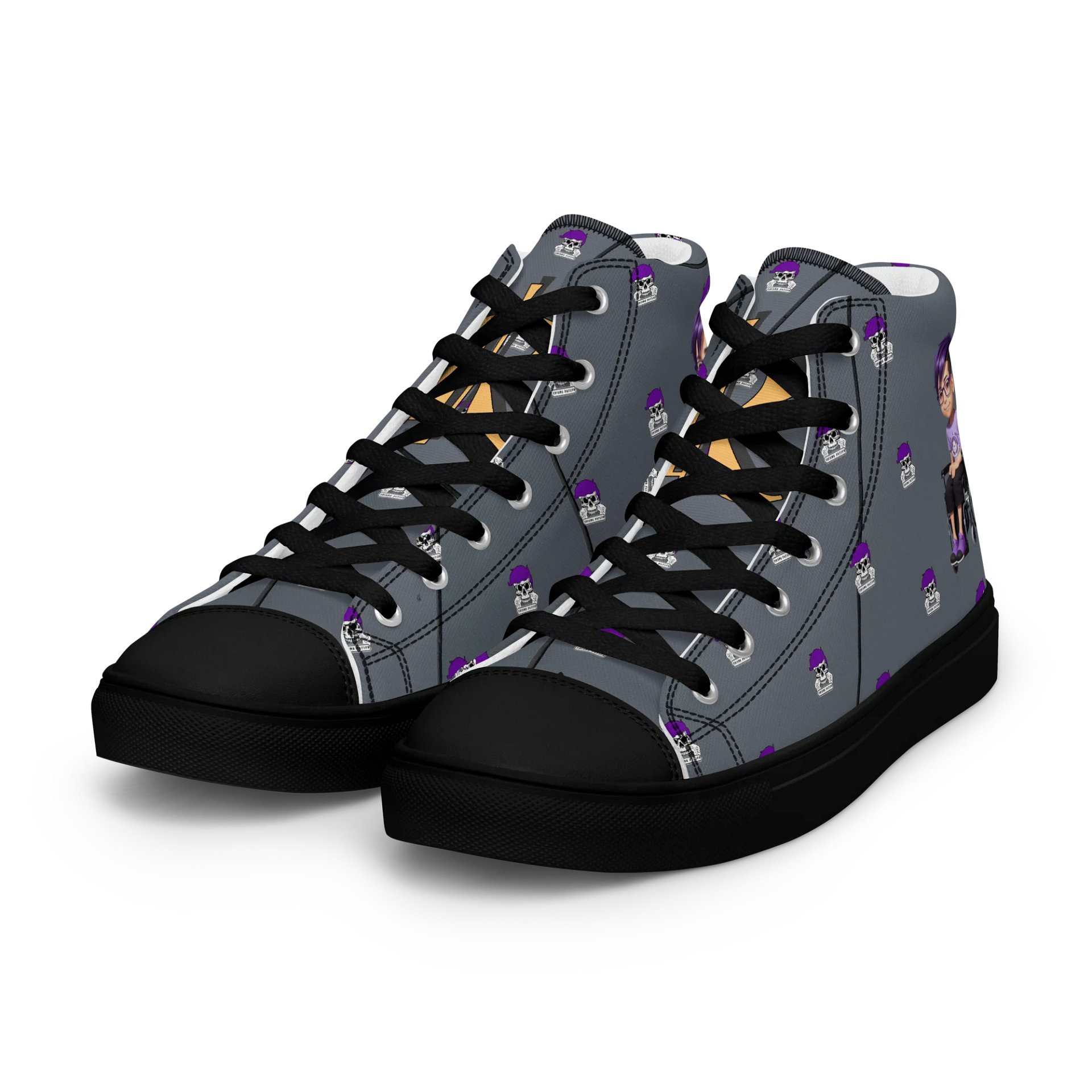 Enigma Women's High Top Canvas Shoes product image (6)