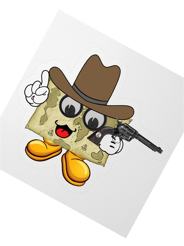 Cowboy Mappy Sticker! product image (2)