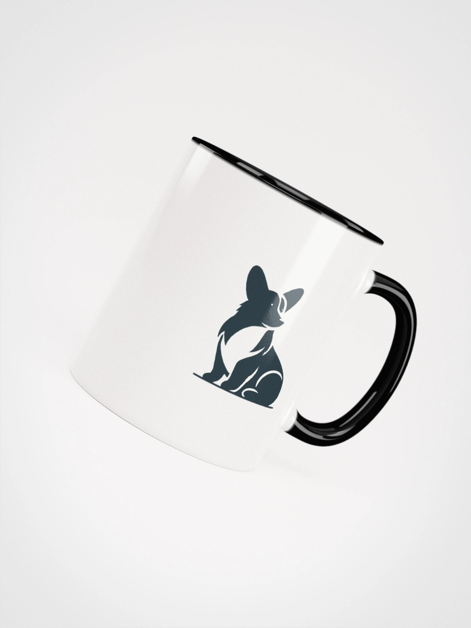 Cute Dog Encounter Ceramic Mug product image (8)