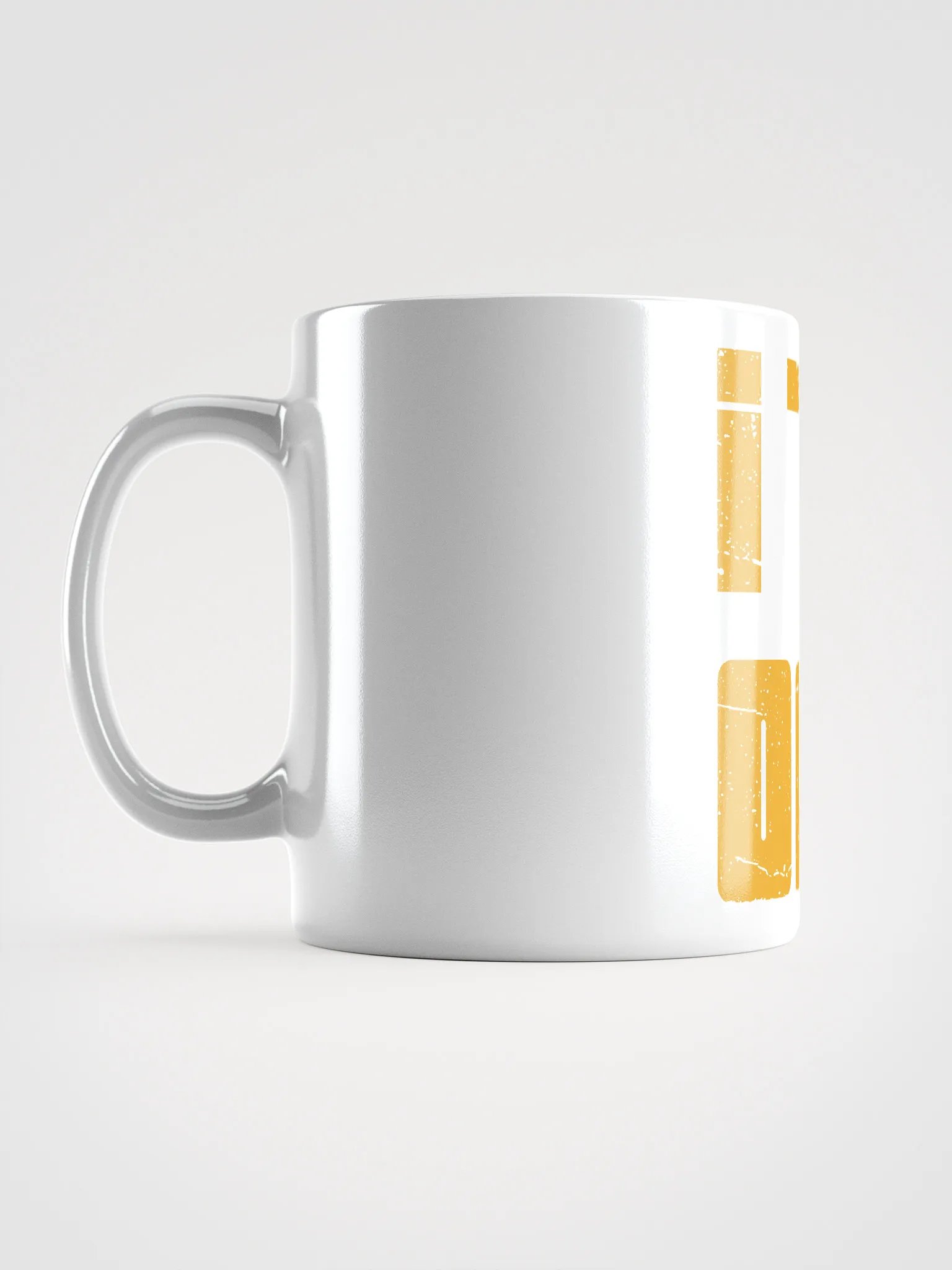 Bold 'I'M OFF' White Glossy Mug product image (17)