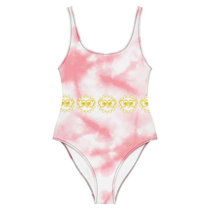 Sol Weird Graphic One-Piece (Pink Tie-Dye) product image (2)