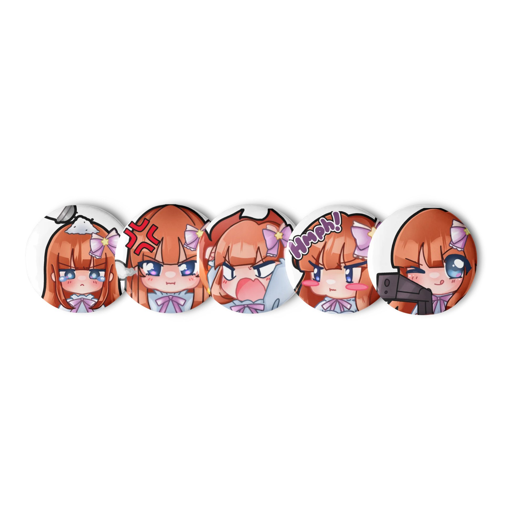 Button Set 3 - Salty Lav product image (1)