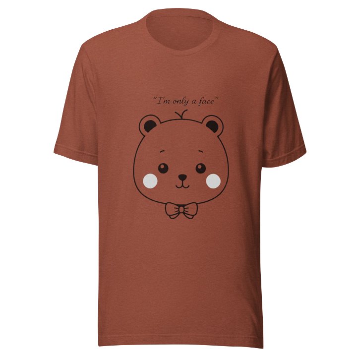 Panda Face Bowtie T-Shirt product image (2)