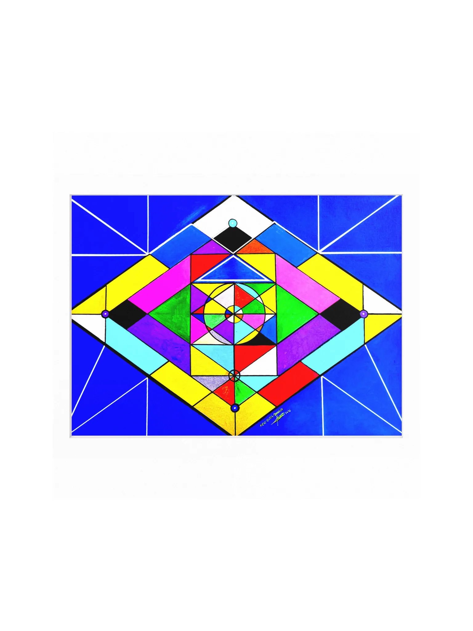 New Gothic Mandala (Unframed) Fine Art Print product image (1)