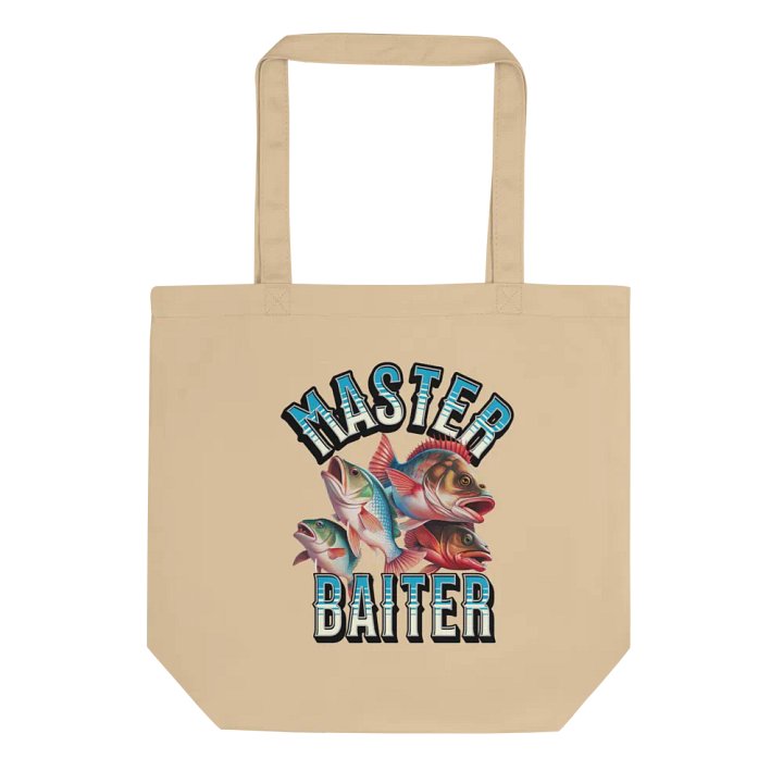Master Baiter Fishing Eco-Friendly Tote Bag product image (1)