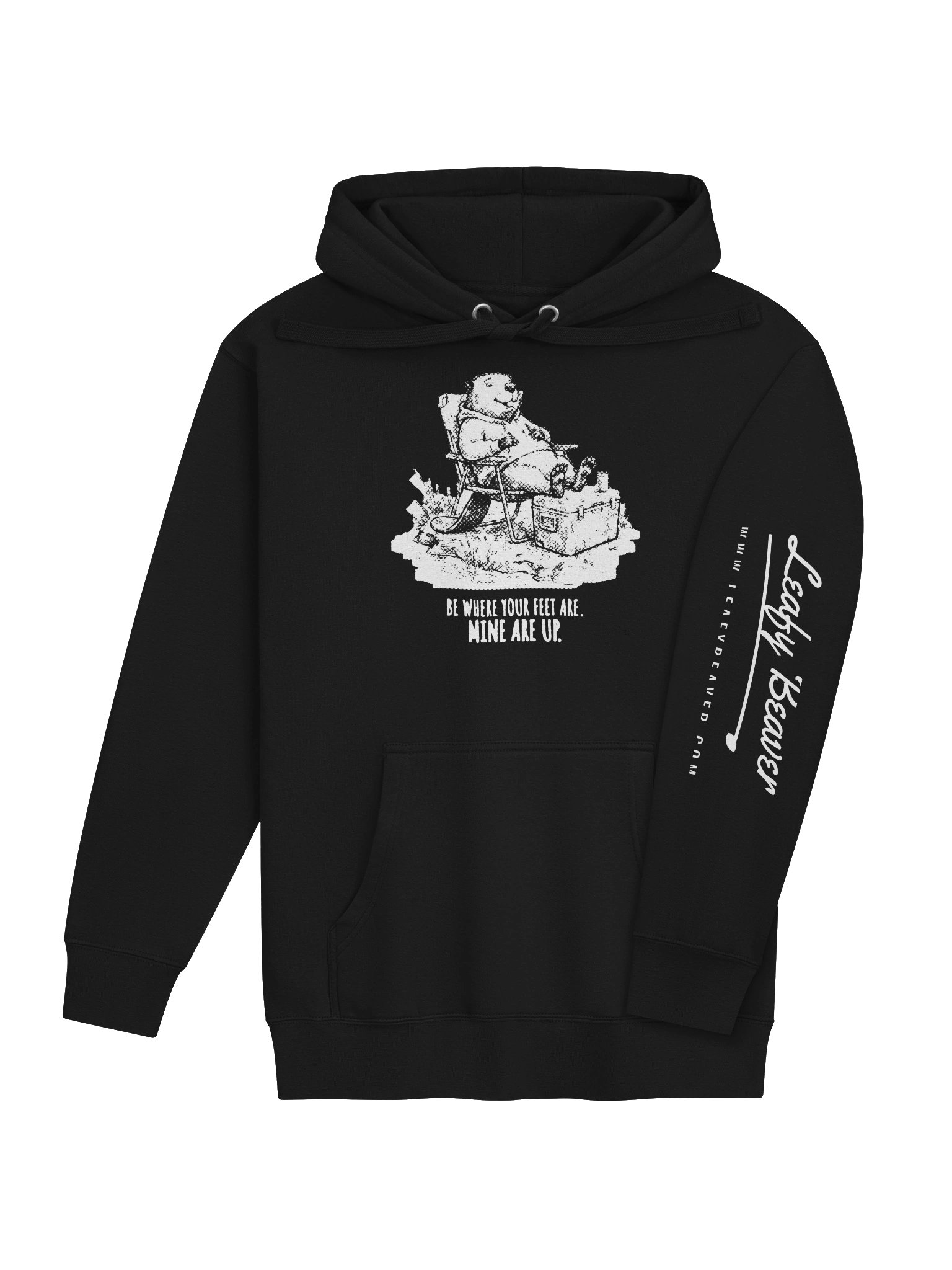 Feet Up Hoodie – Funny Be Where Your Feet Are Hoodie product image (4)