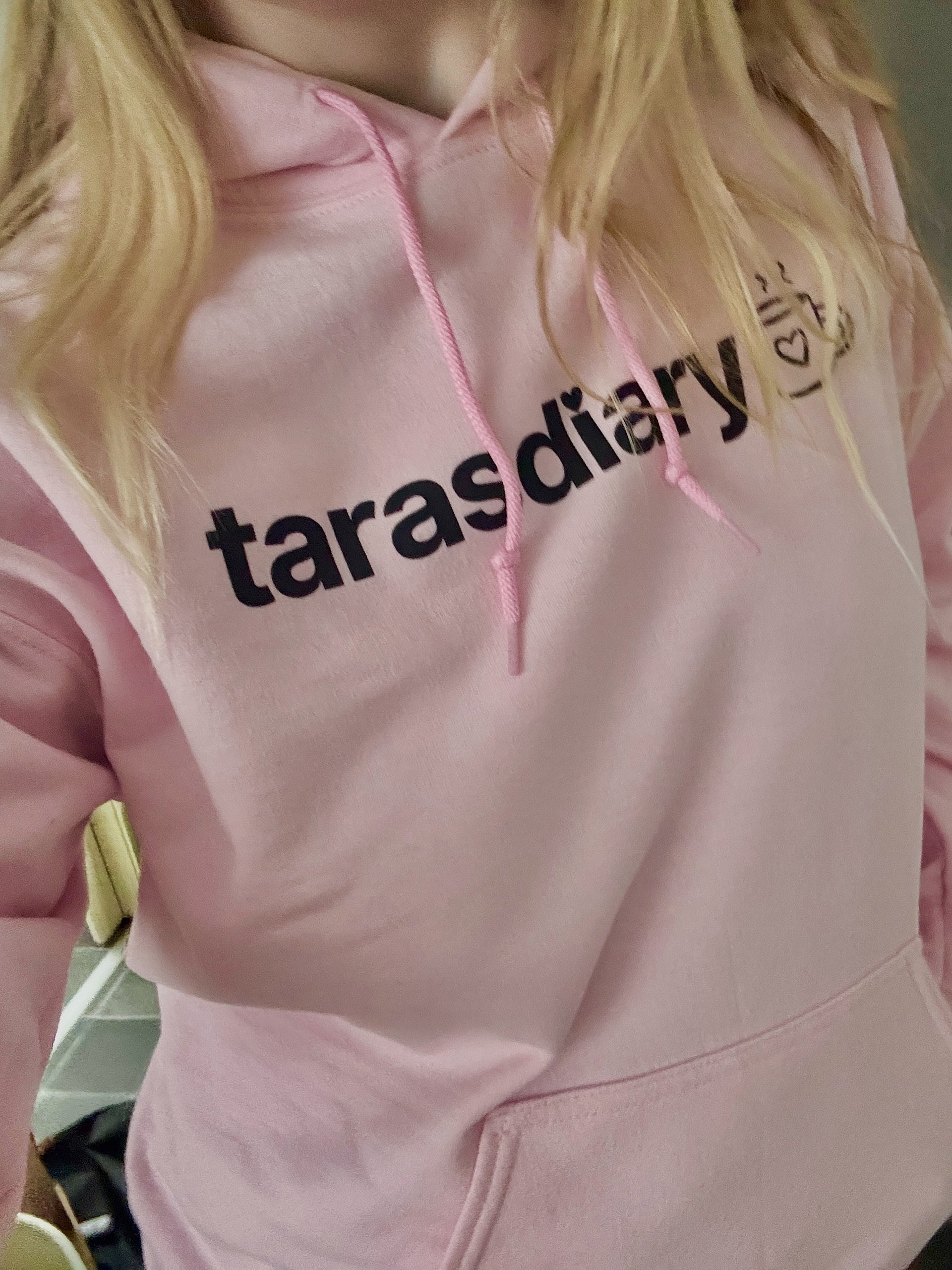tarasdiary Hoodie (Light, Dark Logo) product image (6)